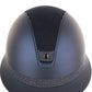 Samshield 2.0 Casque d'équitation Miss Shield Shadowmatt Alcantara Crystal Blazon Paradise Shine Navy