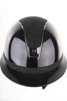 Samshield 2.0 Paardrijhelm Miss Shield Shadowglossy Crystal Fabric Zwart