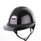 Samshield 2.0 Casque d'équitation Miss Shield Shadowglossy Crystal Fabric Noir