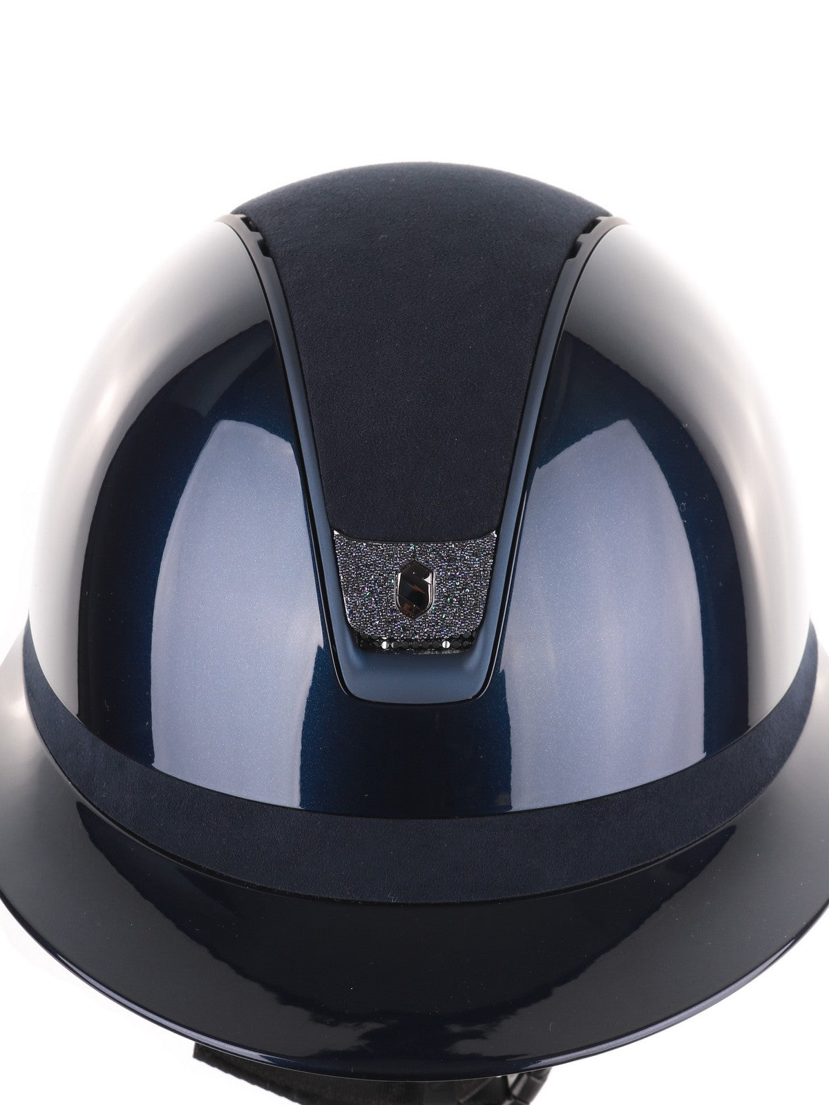 Samshield 2.0 Casque d'équitation Miss Shield Shadowglossy Navy Blason Cristal Paradise Shine