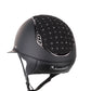 Samshield 2.0 Casque d'équitation Miss Shield Shadowmatt Royal Flower Noir