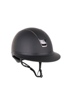 Samshield 2.0 Paardrijhelm Miss Shield Shadowmatt Black Chrome 300 crystals Zwart