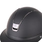 Samshield 2.0 Casque d'équitation Miss Shield Shadowmatt Black Chrome 300 cristaux Noir