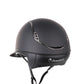 Samshield 2.0 Casque d'équitation Miss Shield Shadowmatt Black Chrome 300 cristaux Noir