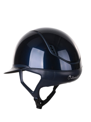 Samshield 2.0 Casque d'équitation Miss Shield Shadowglossy Darkline Navy