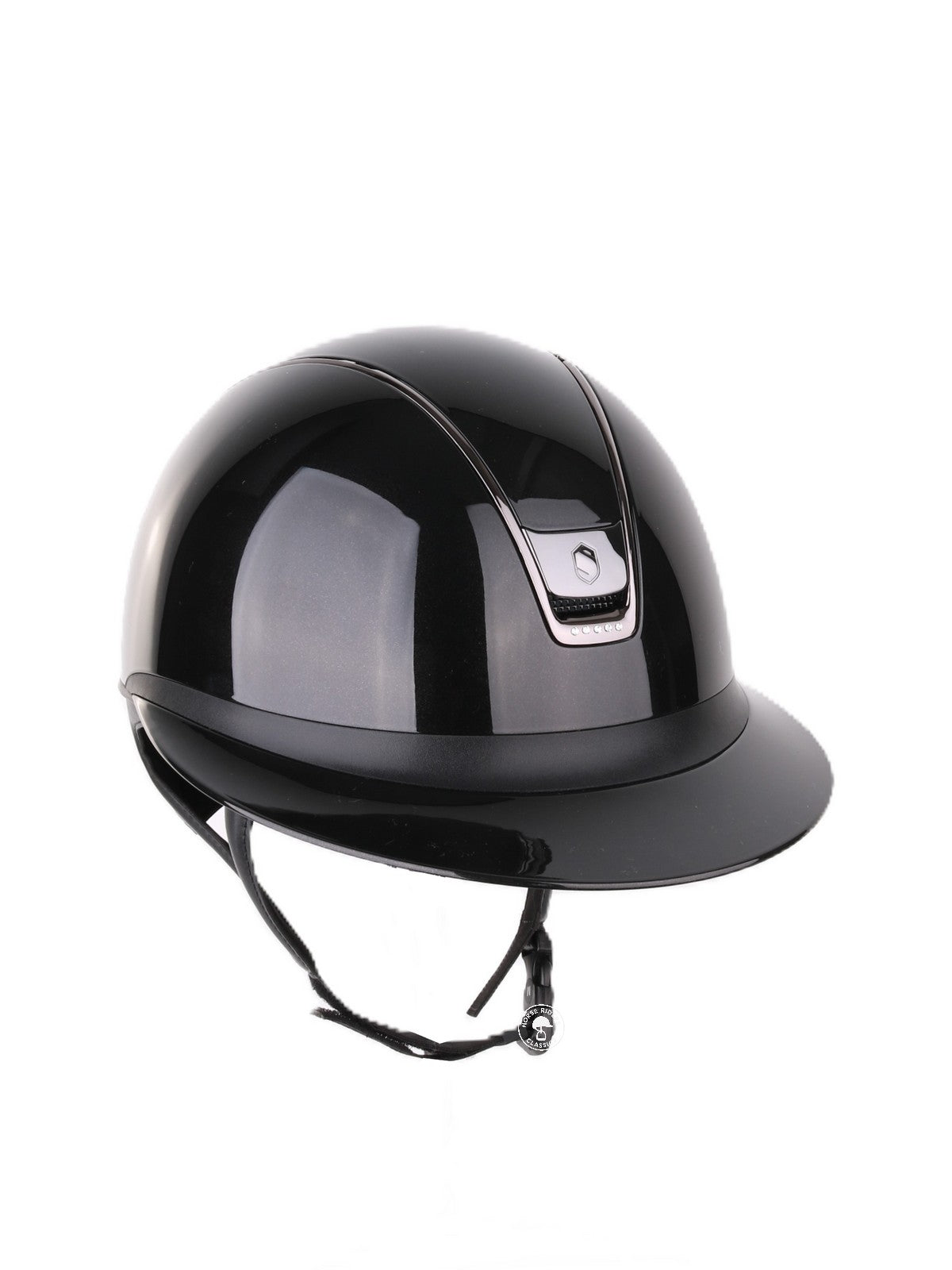 Samshield 2.0 Casque d'équitation Miss Shield Shadowglossy 5 crystals Noir