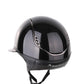 Samshield 2.0 Casque d'équitation Miss Shield Shadowglossy 5 crystals Noir