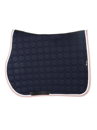 Equiline tapis de selle Octagon Marine-Beige