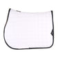 Tapis de selle Equiline Octagon Blanc-Navy