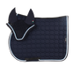 Ensemble Equiline de tapis de selle et de bonnet anti-mouches Navy-Blanc-Avio