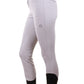 Pantalon d'équitation femme Vestrum à grip aux genoux Lazise Gris Perle