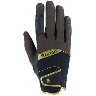 Gants d'équitation Roeckl Millero Dark Mocca