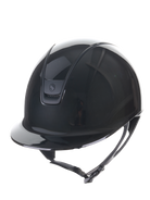 Samshield 2.0 Shadowglossy Darkline Paardrijhelm Zwart