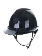 Samshield 2.0 Paardrijhelm Miss Shield Shadowglossy Flower Swarovski Zwart Zwart