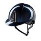 Casque Kep Italia Cromo 2.0 Shine Bleu Chrome Frame