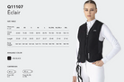 Equiline Airbagvest Aerix Zwart