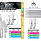 Pattes de protection Veredus Carbon Gel Absolute fermeture Velcro noir