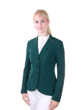 Veste d'équitation Samshield Femme Victory Pearl Posy Green