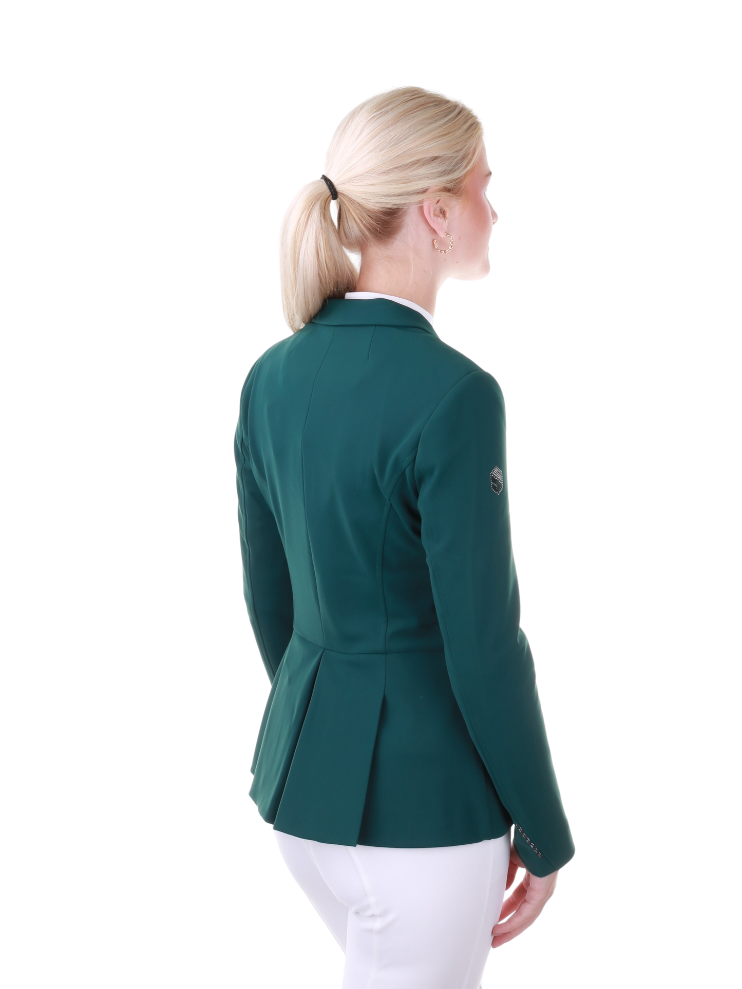 Veste d'équitation Samshield Femme Victory Pearl Posy Green