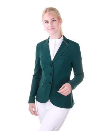 Veste d'équitation Samshield Femme Victory Pearl Posy Green