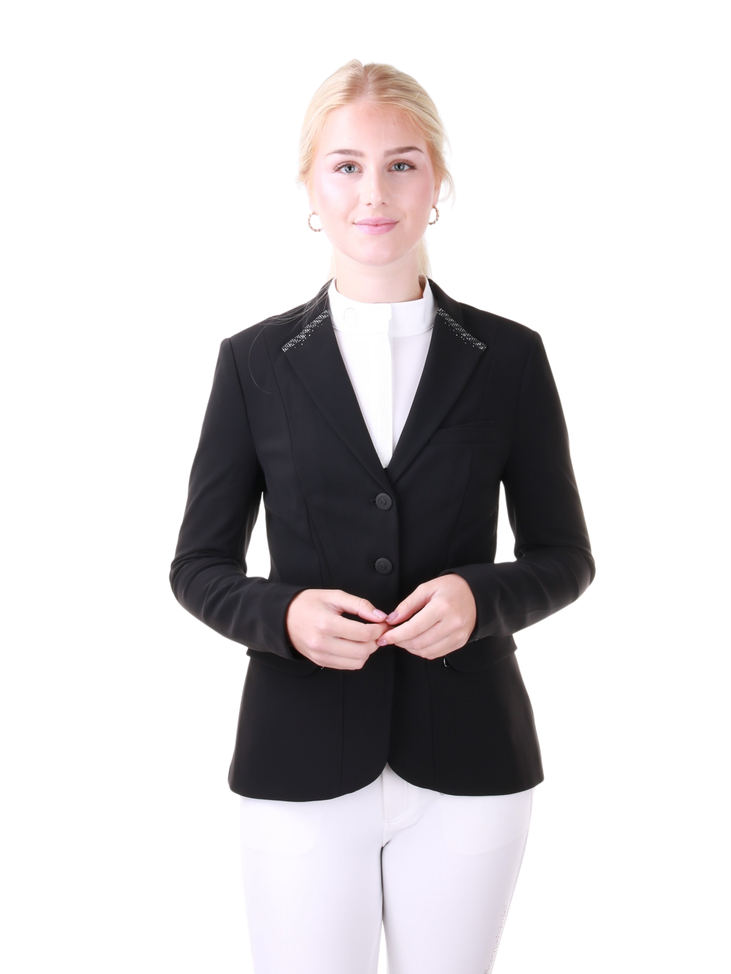 Veste d'équitation Samshield Femme Victory Pearl Noir