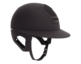 Casque Freejump Voronoï avec protection des tempes noir mat