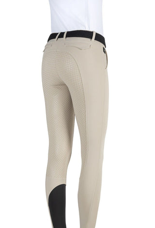 Equiline pantalon d'équitation femme full grip Julik beige