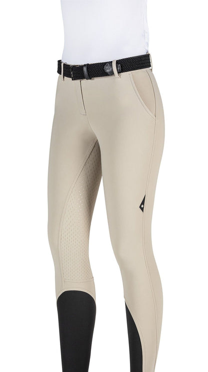 Equiline pantalon d'équitation femme full grip Julik beige