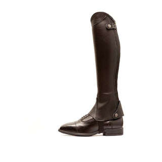 Dyon minichaps en cuir de bovin Comfort noir