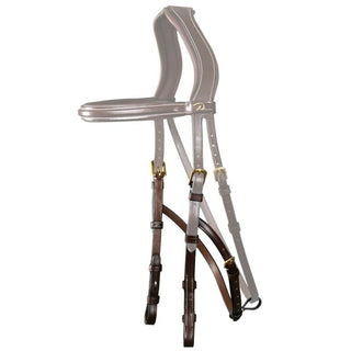 Dyon D Collection Hackamore mors de filet marron