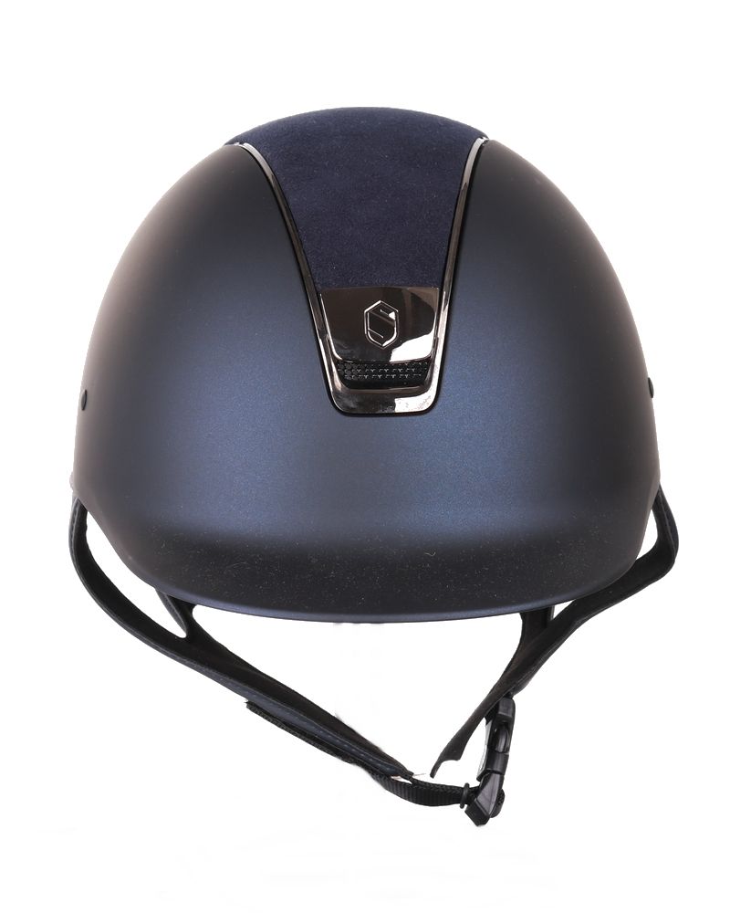 Samshield Shadowmatt casque d'équitation alcantara dessus Navy