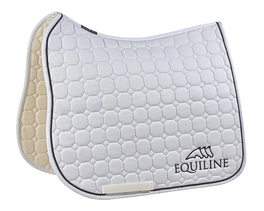 Equiline tapis de selle Outline dressage blanc