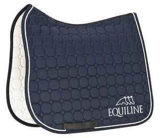 Equiline tapis de selle Outline dressage bleu marine