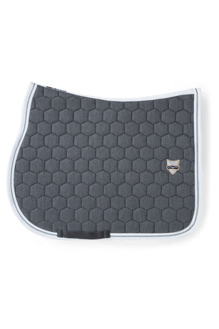 Animo Tapis de Selle Saut Waline Gris