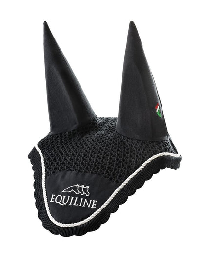 Equiline Bonnet anti-insectes Logo Outline noir