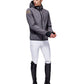 Pantalon d'équitation pour hommes avec grip aux genoux blanc