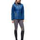 Veste matelassée femme bleu