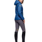 Veste matelassée femme bleu
