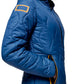 Veste matelassée femme bleu