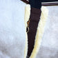 Sangle en nylon Kentucky Horsewear avec doublure en laine marron