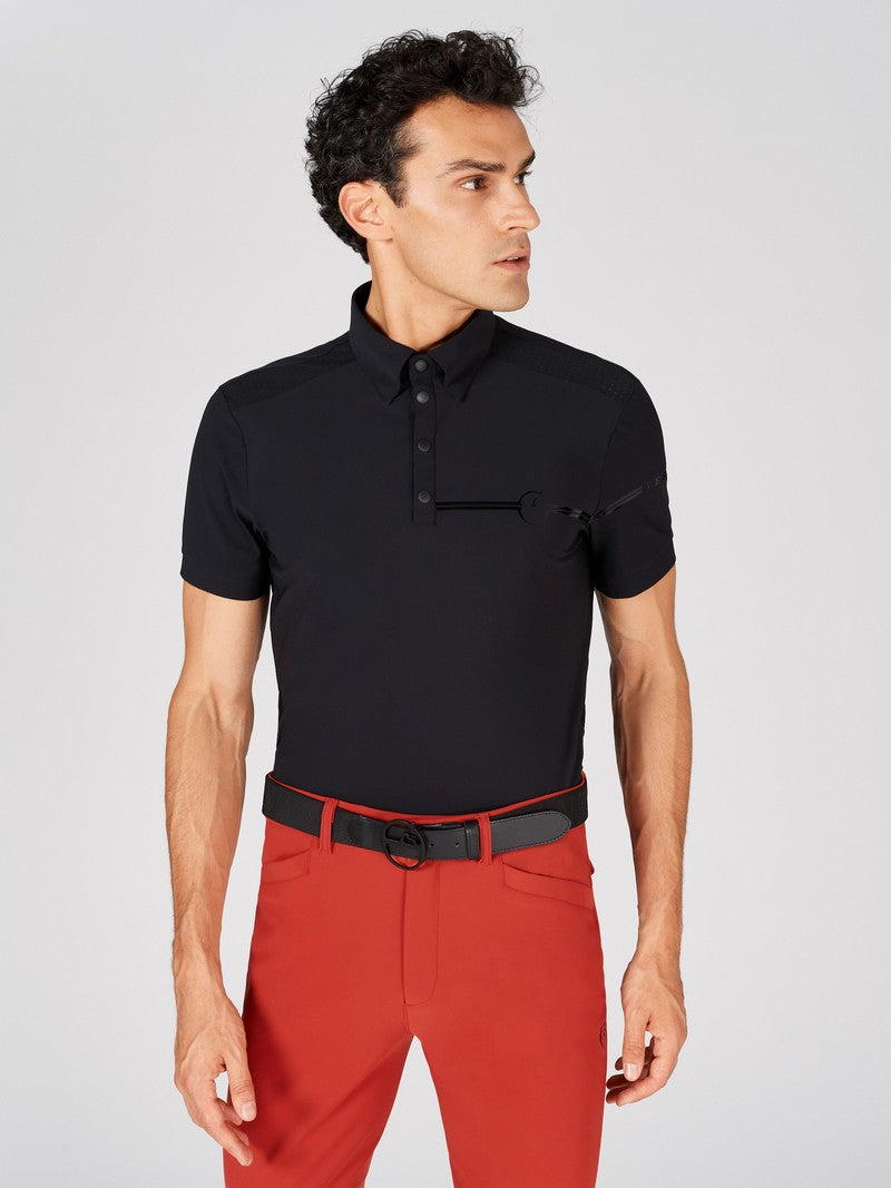 Polo pour hommes Vestrum Marettimo noir