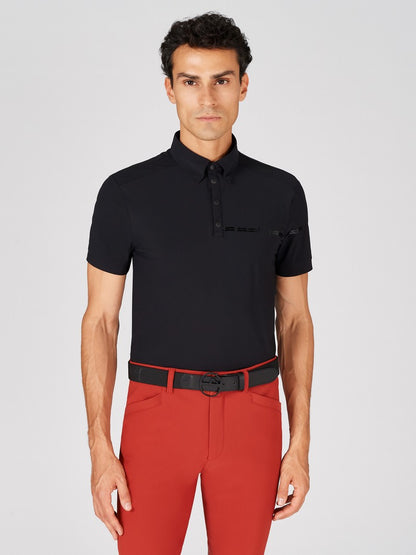 Polo pour hommes Vestrum Marettimo noir