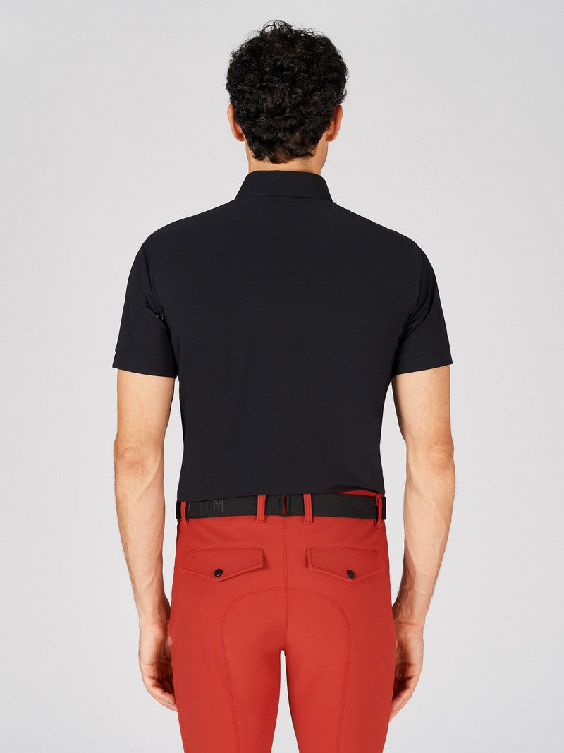 Polo pour hommes Vestrum Marettimo noir