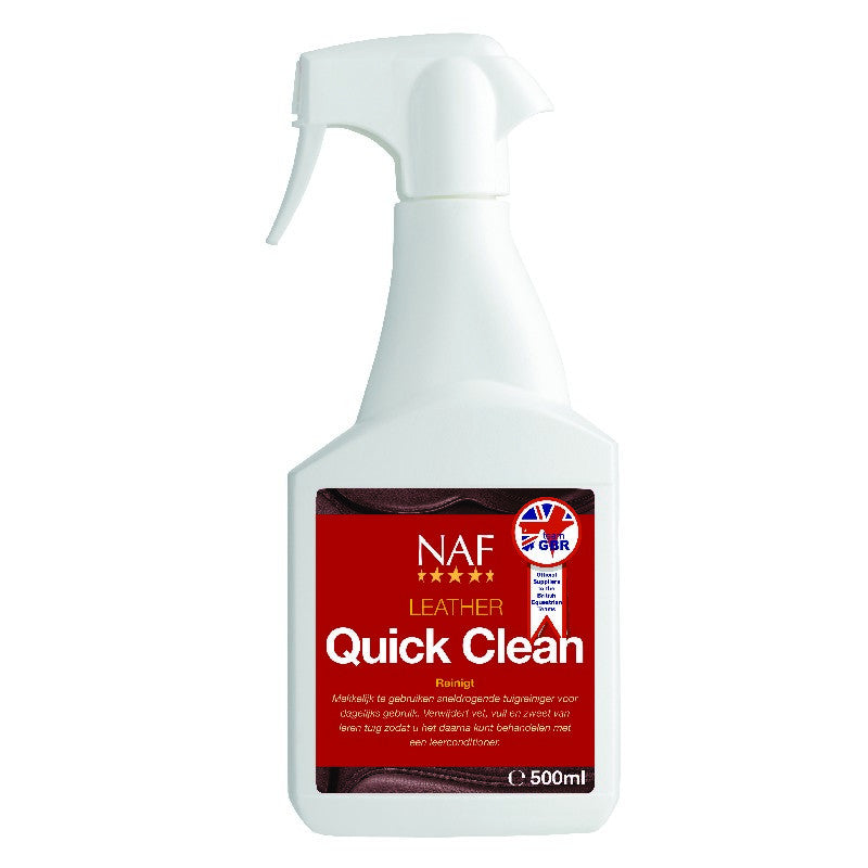 NAF Quick Leather Clean spray nettoyant pour cuir