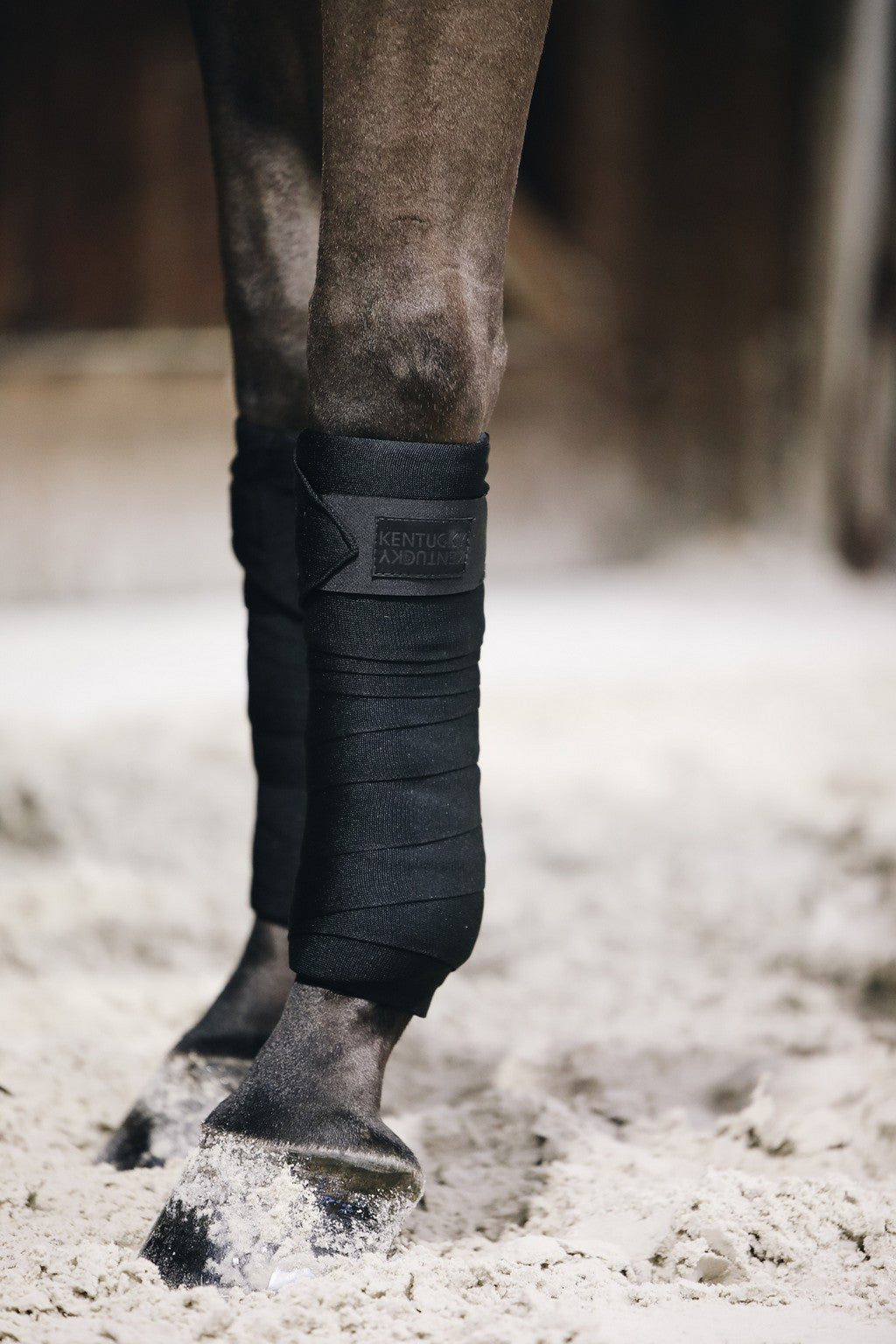 bandages de travail répulsifs Kentucky horsewear noirs