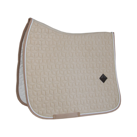 Couverture de selle Kentucky Horsewear en laine pour le saut beige