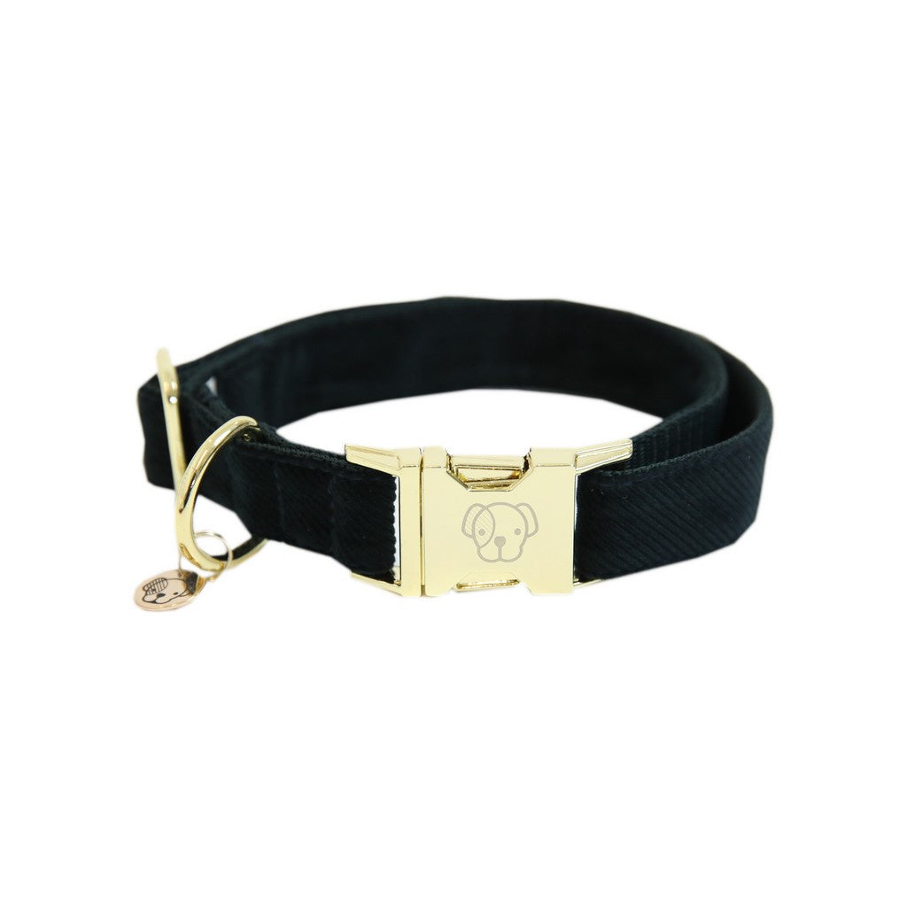 Collier pour chien en velours côtelé Kentucky Dogwear