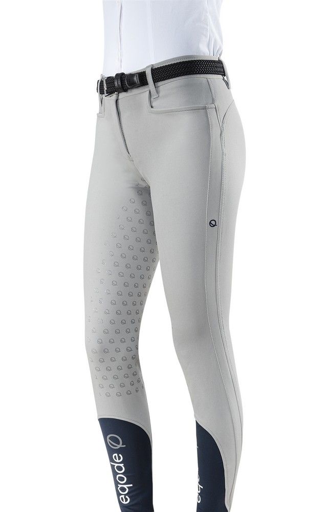 Pantalon d'équitation pour femmes full-grip Davina gris