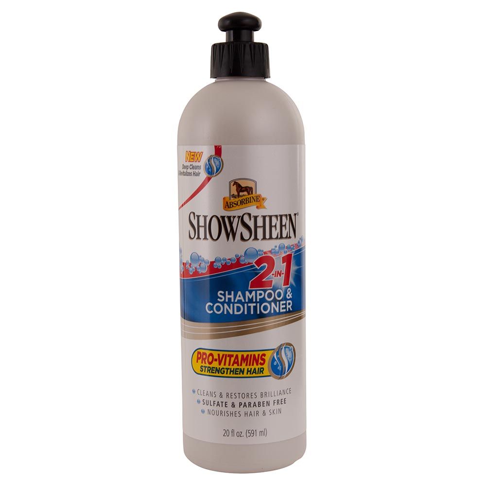 Absorbine Shampoo & Après-shampooing 2-en-1 ShowSheen 591 ml