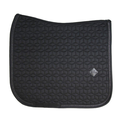 Kentucky Horsewear Tapis de selle Glitter Rope Dressage noir